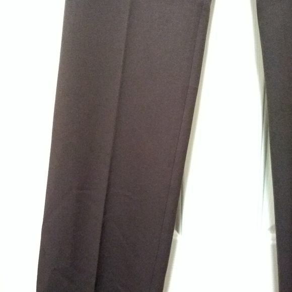 Elegant & Sophisticated Chocolate, Wine Dress Pant - Picture 5 of 16